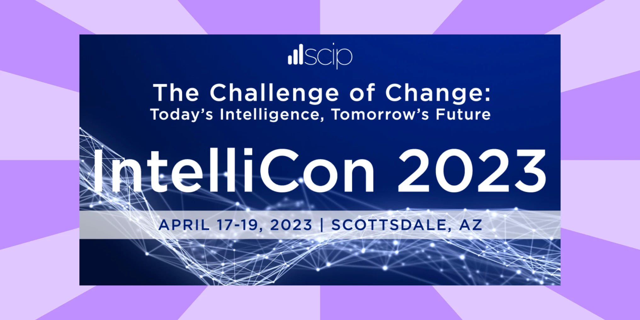 SCIP IntelliCon banner - Valona Intelligence