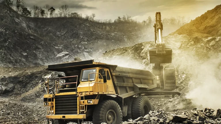 Global mining company machinery