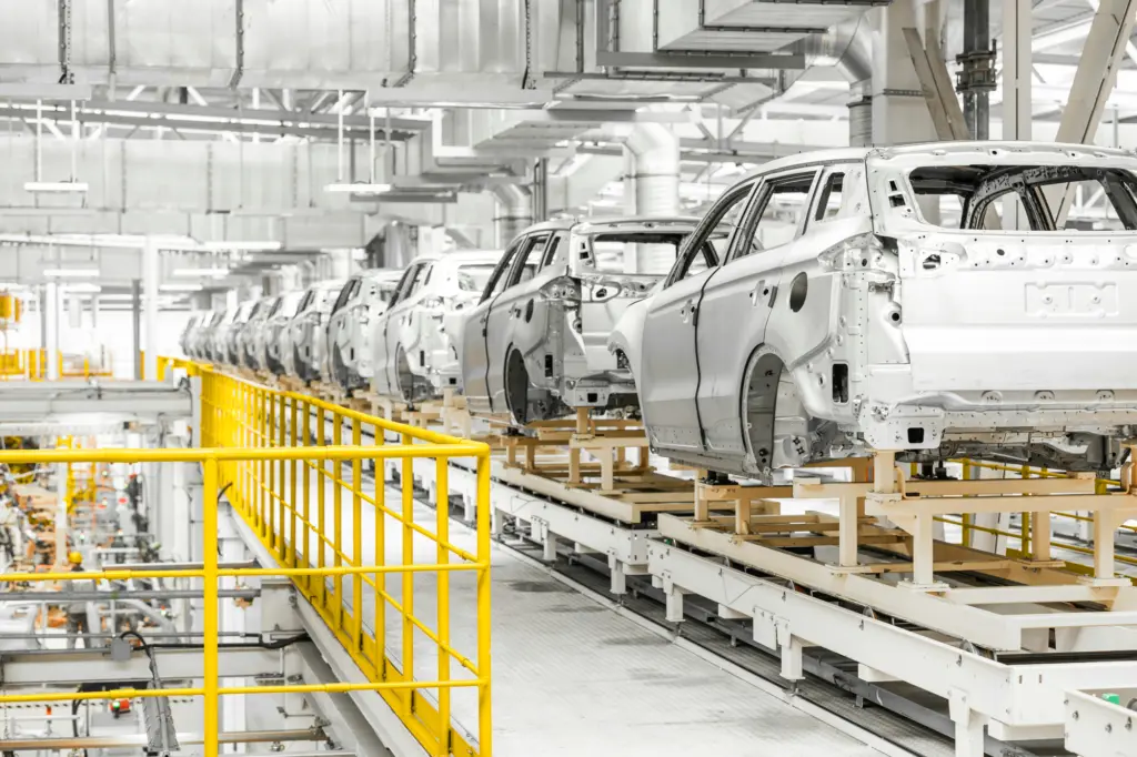 Car manufacturing production line