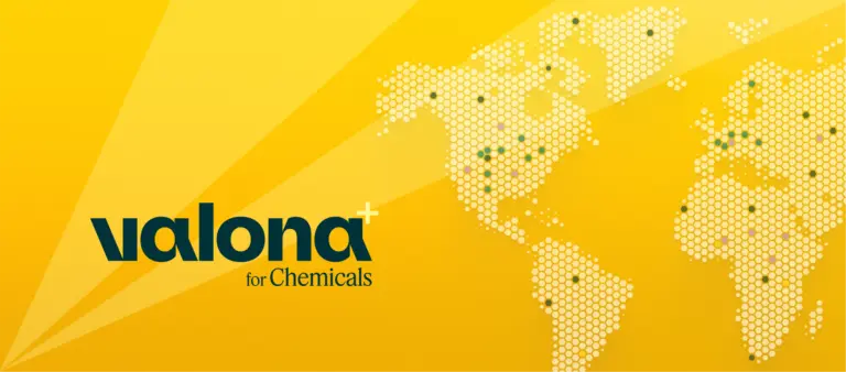 Valona for Chemicals - worldwide competitive intelligence platform for global chemical industry with market monitoring across all continents
