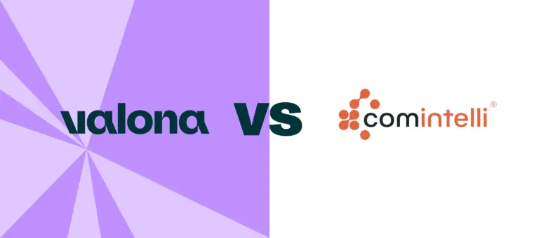 Valona Intelligence Competitive and Market Intelligence Solution compared to Comintelli