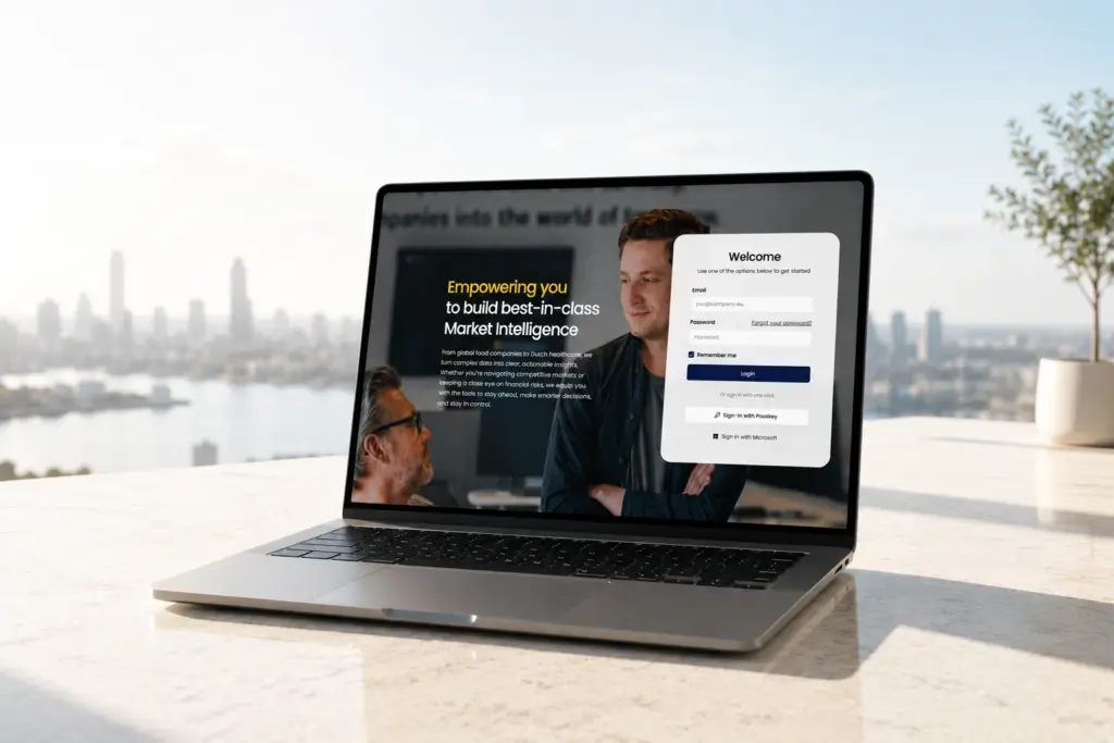 Login to A-Insights platform - Valona Intelligence