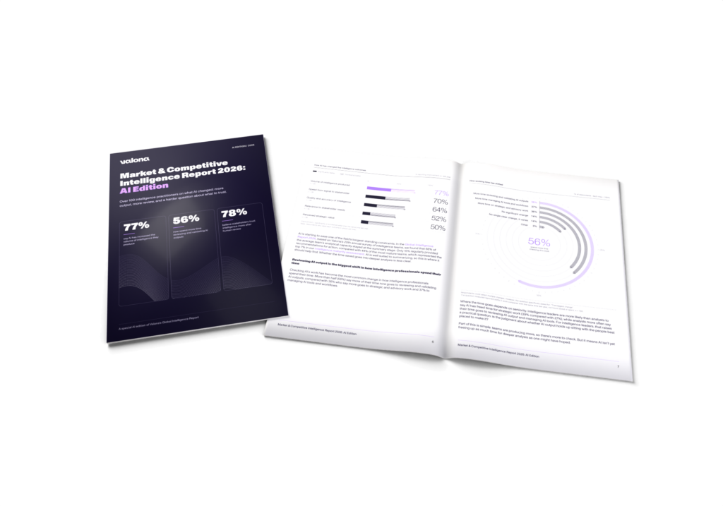 Market & Competitive Intelligence Report: Ai Edition - Cover Image - Valona Intelligence